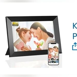 Brand New In Box: Digital Photo Frame with 32GB Storage - BLACK